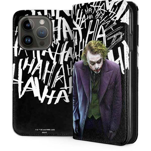 The Dark Knight Joker iPhone 15 Pro Folio Case